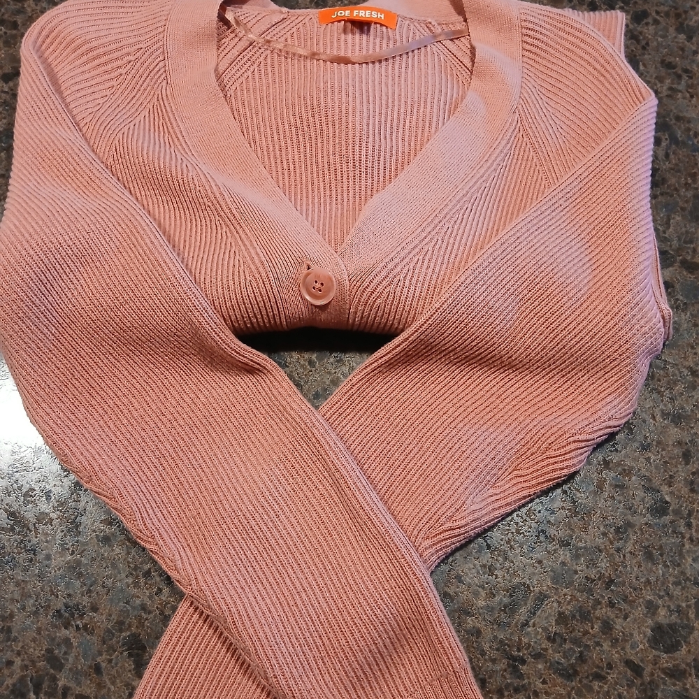 💖 Long Pink Cardigan (M)